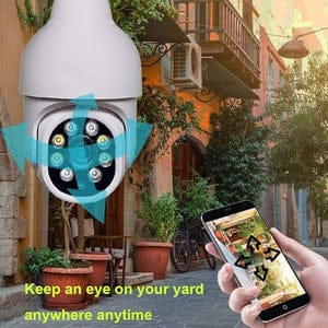 "⚡ Security Camera with LED Night Vision – Outdoor WiFi Surveillance Cam | 360° Motion Detection