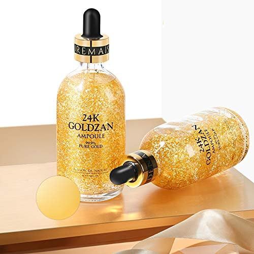 24k GOLDZAN Ampoule 99.9% Pure Gold Serum سيروم 24k GOLDZAN الأمبول 99.9% ذهب نقي