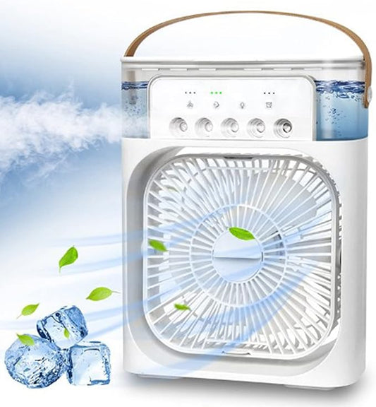 "Mini Ice Cooling Fan – Portable USB Air Cooler for Home & Office"