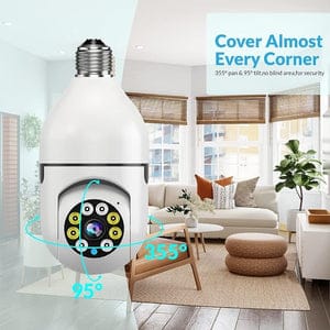"⚡ Security Camera with LED Night Vision – Outdoor WiFi Surveillance Cam | 360° Motion Detection