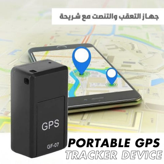 GF-07 Mini Portable GPS Tracker with SIM Card | Real-Time Location Device